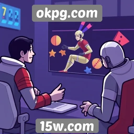 novos recursos de interação no site okpg.com